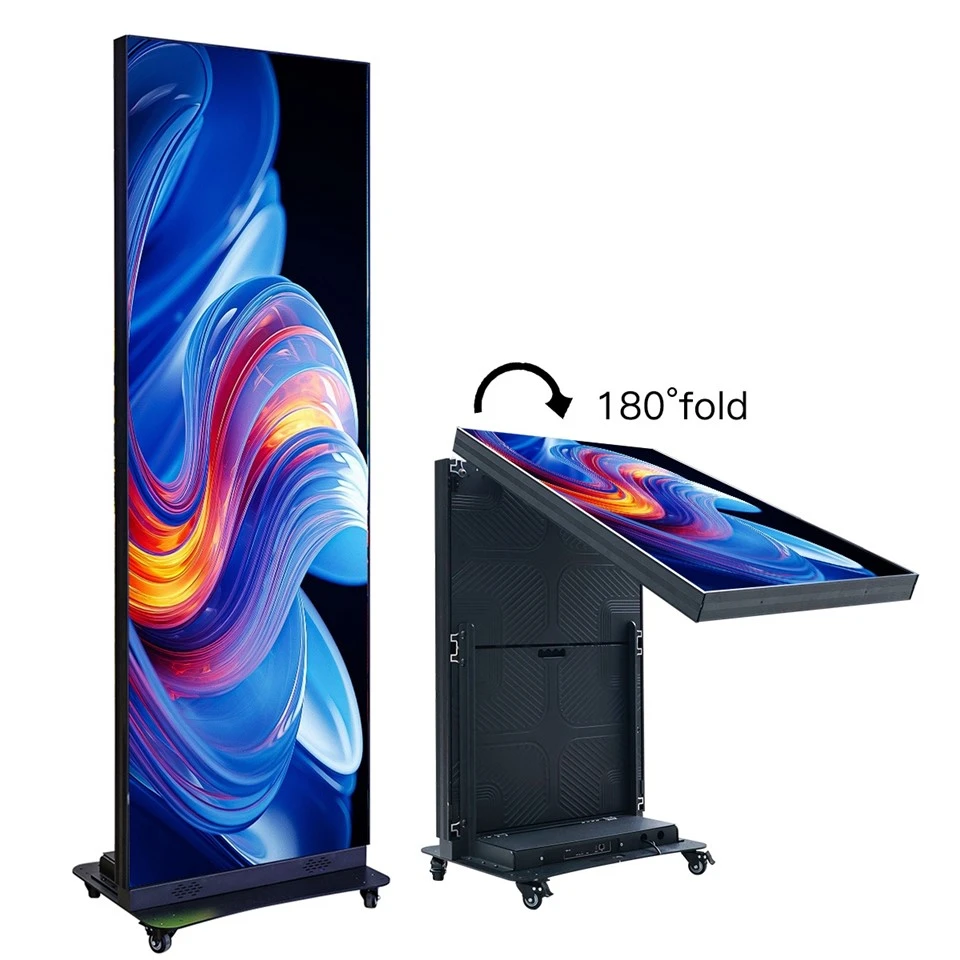 Vnitřní skládací LED plakátový displej